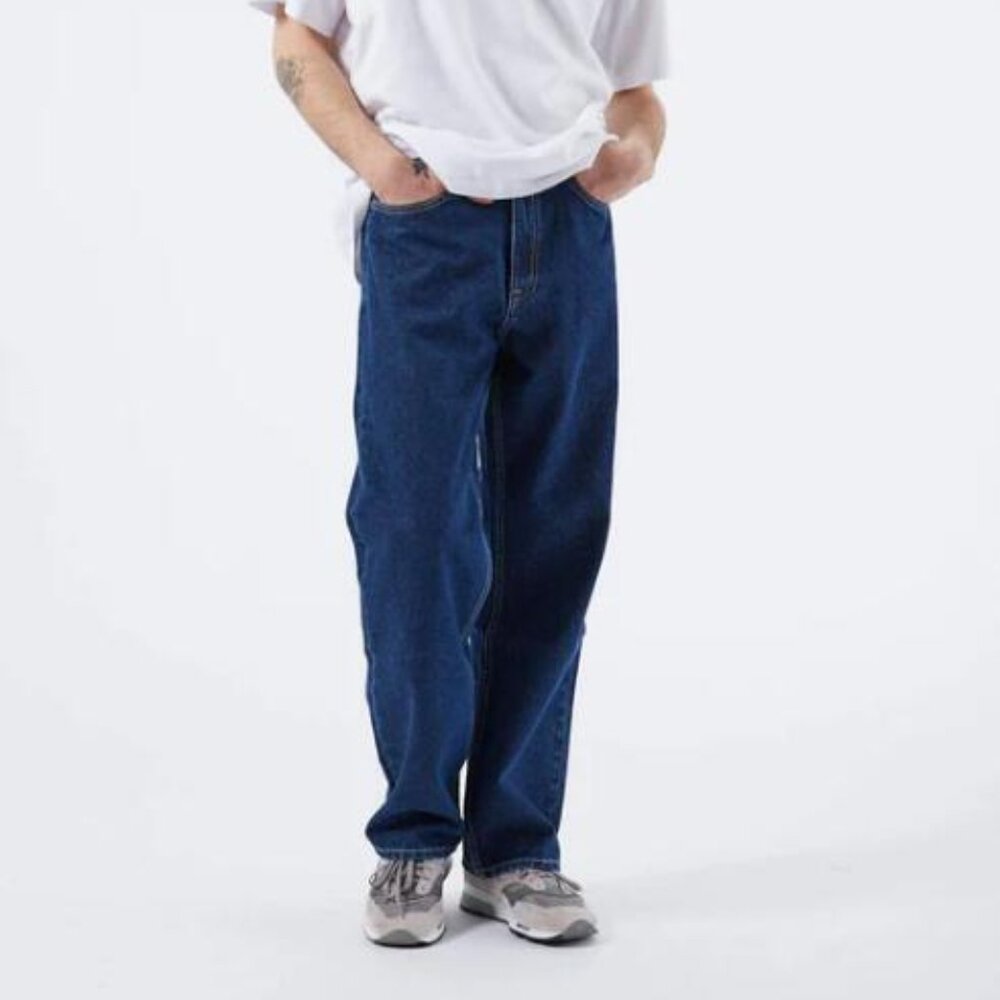 BNWT AW22 DR.DENIM OMAR PEBBLE DARK RETRO JEANS 34